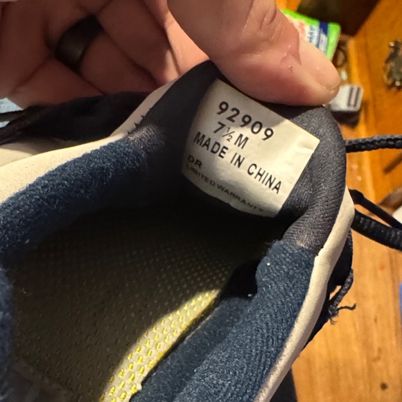 FootJoy FJ Athleisure Slip-on Spikeless Golf Shoes Grey/Navy 92909 7.5M - Picture 4 of 4